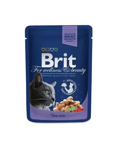 BRIT Premium Cat Adult peste cod 100 g