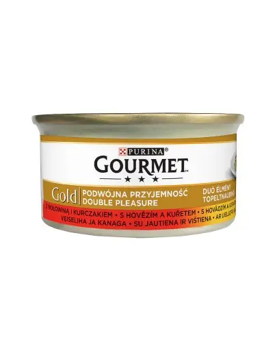 GOURMET Gold Vita si Pui 85 g