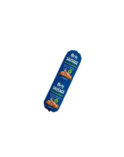 BRIT Sausage cu pui si vanat 800 g hrana caini