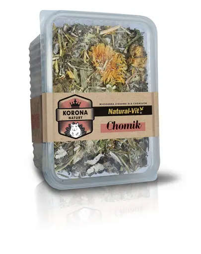 NATURAL-VIT Korona Natury Amestec de plante cu galbenele pentru Rozatoare 70 g