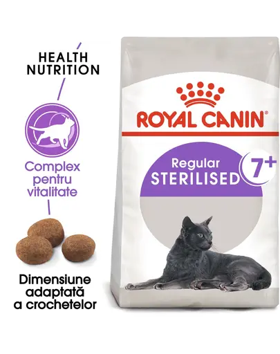 Royal Canin Sterilised 7+ hrana uscata pisica sterilizata senior, 1.5