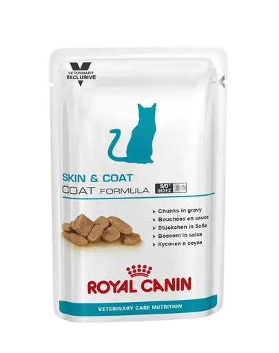 ROYAL CANIN Cat Skin&Coat 12 x 85 gr hrana umeda dietetica pentru pisici adulte cu piele sensibila