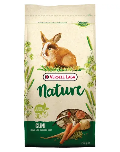 VERSELE-LAGA Cuni Nature Hrana completa pentru iepuri pitici 700 g