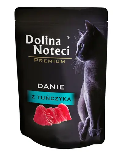 DOLINA NOTECI Premium hrana umeda pentru pisici adulte, cu ton 85 g