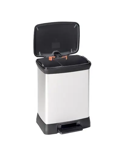 CURVER Cos de gunoi cu pedala "Deco Bin" 10+18 L