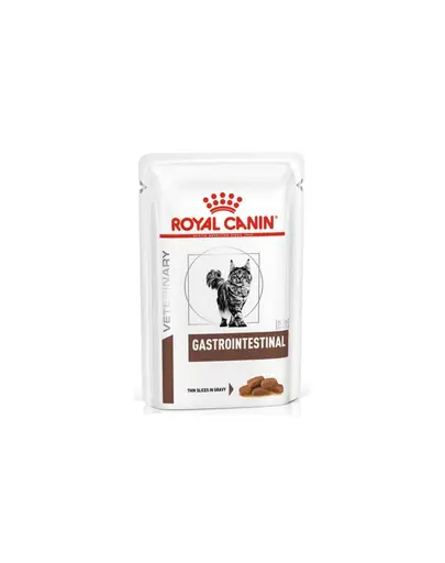 ROYAL CANIN Cat Gastro Intestinal 12 x 85 g hrana umeda dietetica pentru pisici cu afectiuni ale sistemului digestiv, cu diaree acuta si cronica