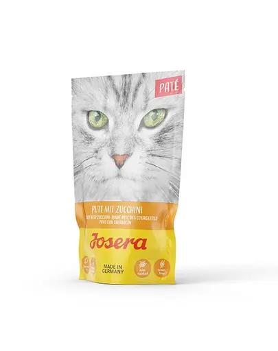 JOSERA Pate hrana umeda pisici adulte, curcan si dovlecei 85 g