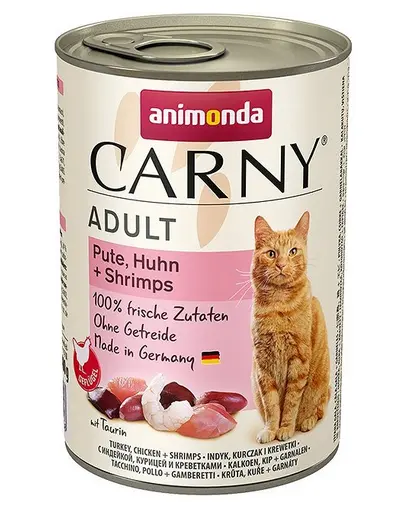 ANIMONDA Carny Cocktail Vita/Curcan/Creveti 400g