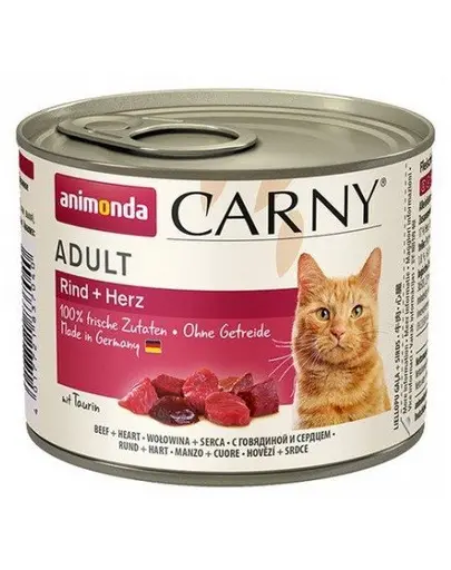 ANIMONDA Carny Cat vita si inimi 200 g