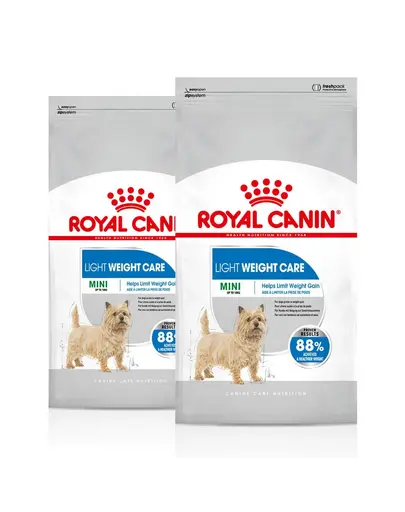 ROYAL CANIN CCN Mini Light Weight Care hrana uscata pentru Caini adulti, rase mici cu tendinta de supraponderabilitate16 kg (2 x 8 kg)