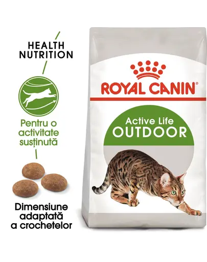 ROYAL CANIN Outdoor 30 hrana uscata pentru pisicile adulte care ies afara 20 kg (2 x 10 kg)