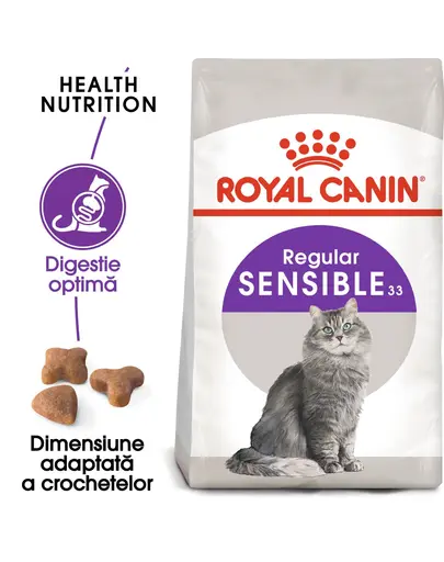 Royal Canin Sensible Adult hrana uscata pisica pentru digestie optima 20 kg (2 x 10 kg)