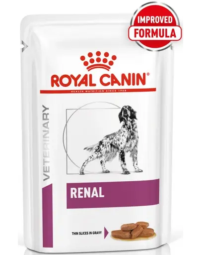 ROYAL CANIN Veterinary Diet Canine Renal hrana umeda pentru cainii cu insuficienta renala cronica 12x100g
