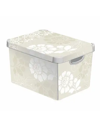CURVER Deco Cutie depozitare cu capac Stockholm L Romance