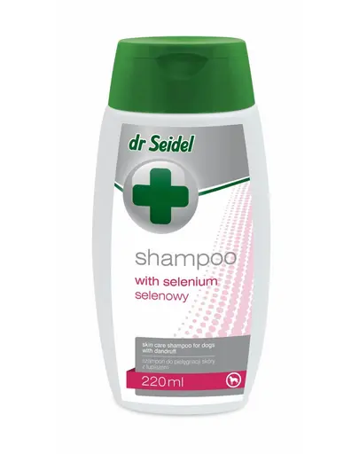 DR SEIDEL sampon seleniu caini anti-matreata seboree 220 ml
