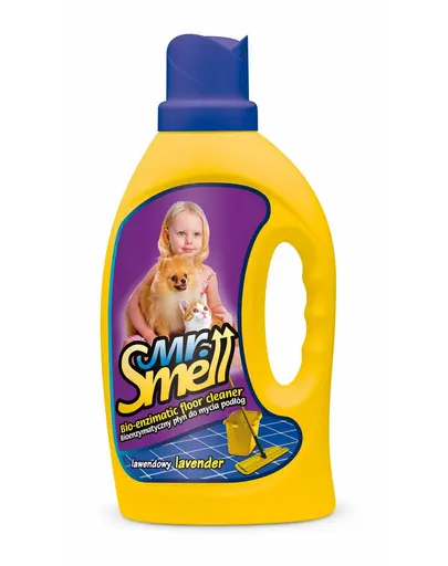 Detergent pardoseli animale enzimatic MR. SMELL 1L lavanda eliminare mirosuri