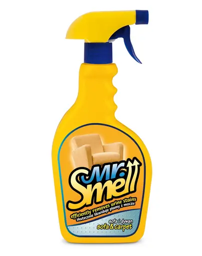 Solutie pete urina animale MR. SMELL 500 ml pentru covor si canapea