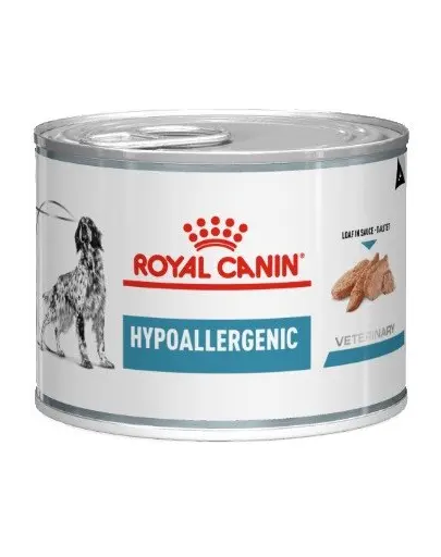 ROYAL CANIN Dog Hypoallergenic hrana umeda caini adulti cu reactii adverse la alimente 200 g