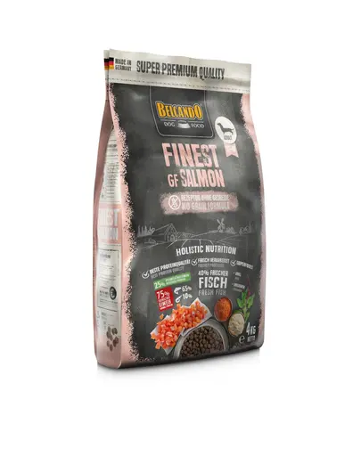 BELCANDO Finest Grain Free hrana uscata cu somon pentru caini, talie XS-M, 4 kg