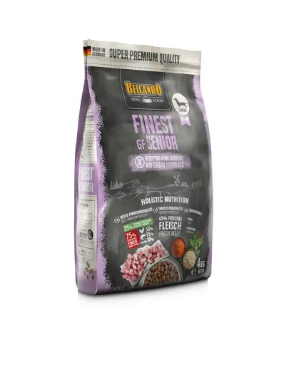 BELCANDO Finest Grain Free Senior hrana uscata pentru caini mai batrani, talie XS-M, 4 kg