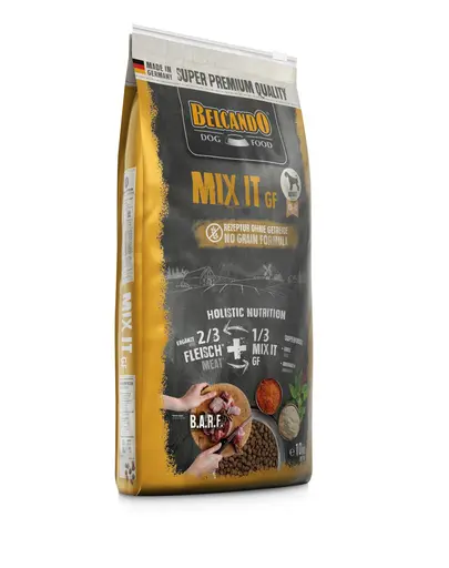 BELCANDO Mix It Grain Free hrana uscata fara cereale pentru caini adulti, talie XS-XL, 10 kg