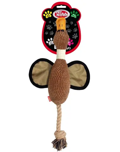 PET NOVA DOG LIFE STYLE Jucarie plus pentru caini, rata salbatica 45cm