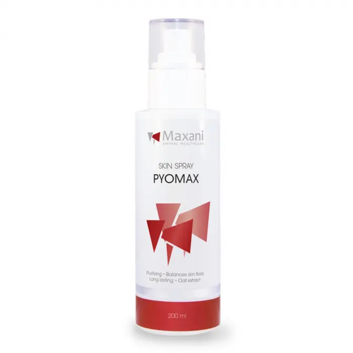 Maxani PyoMax Skin spray, pentru curatarea temeinica a pielii si restabilirea echilibrului florei cutanate, 200 ml