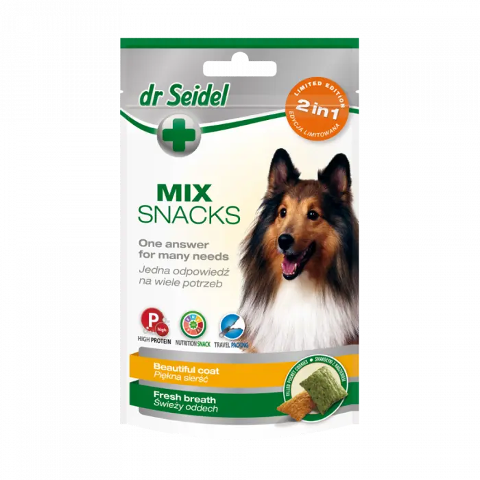 MIX Recompense Blana frumoasa  Respiratie proaspata pentru caini, Dr. Seidel, 90g