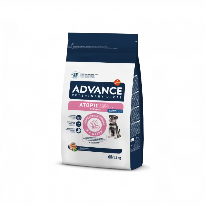 Advance Dog Atopic Mini cu pastrav 1,5 kg