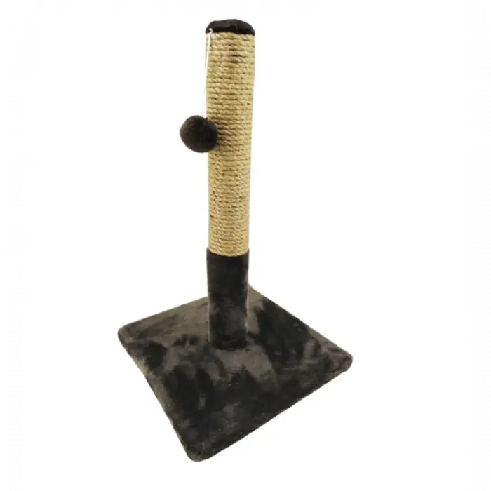 Ansamblu de joaca pentru pisici tip coloana pe suport Ciocolata 50 x 30 cm