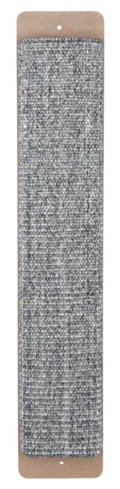 Placa de Zgariat cu Sisal, Lemn Gri 11 x 56 cm