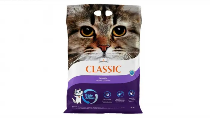 Nisip igienic, Intersand Classic Lavanda, 14 kg