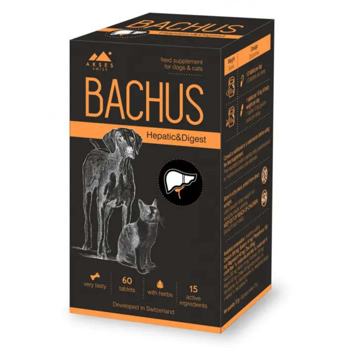 Bachus Hepatic  Digest, 60 tablete