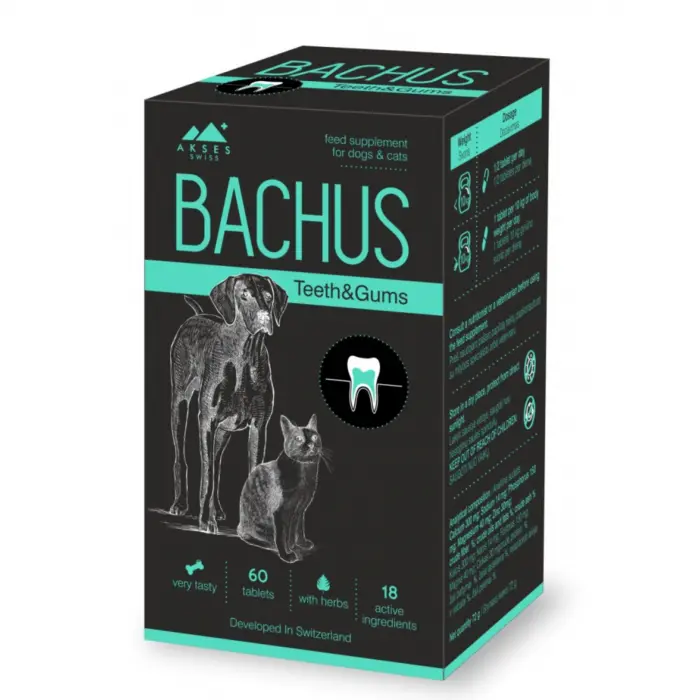 Bachus Teeth  Gums, 60 tablete