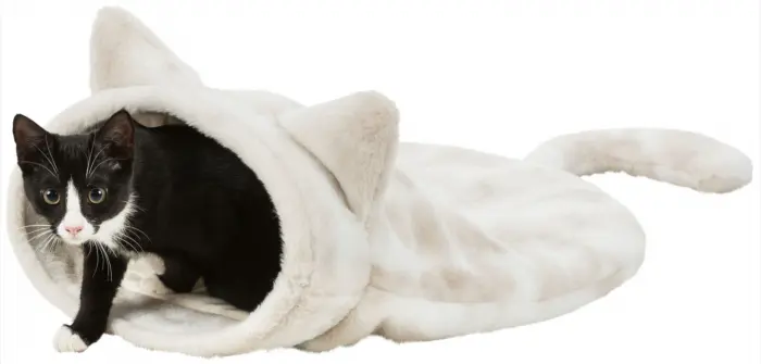 Trixie Culcus pisici Nelli 34 23 55cm Alb Taupe-DELISTAT