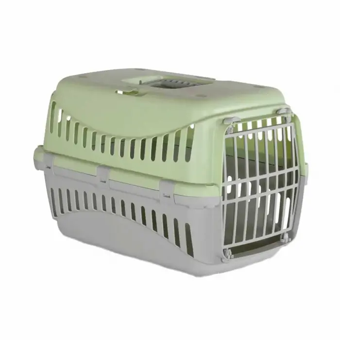 Cusca transport animale MPB GIPSY S, 46x31x32 cm, usa plastic, verde