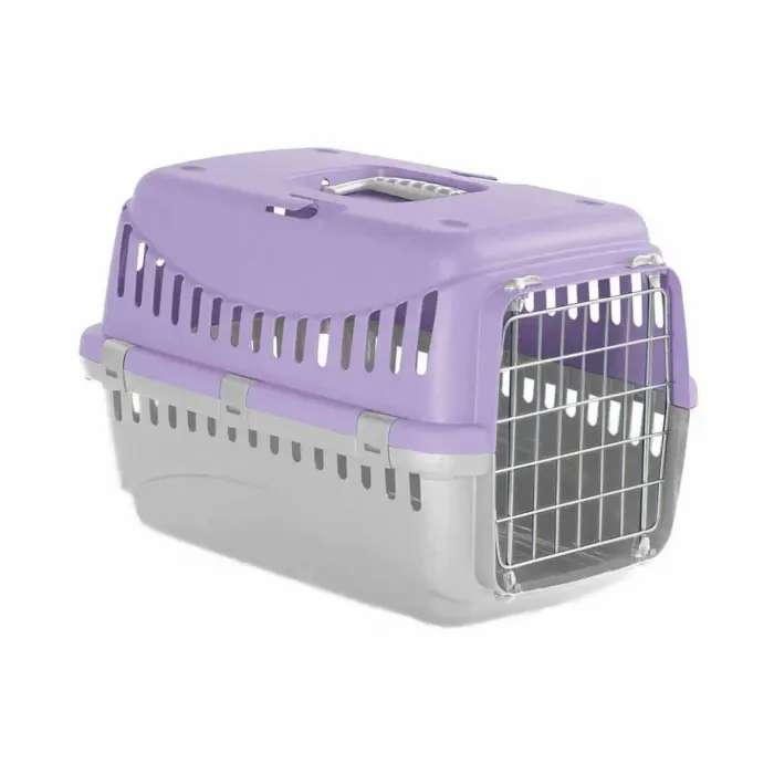 Cusca transport animale MPB GIPSY S, 46x31x32 cm, usa metal, Lila