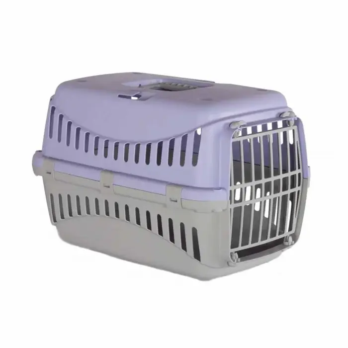 Cusca transport animale MPB GIPSY S, 46x31x32 cm, usa plastic, Lila
