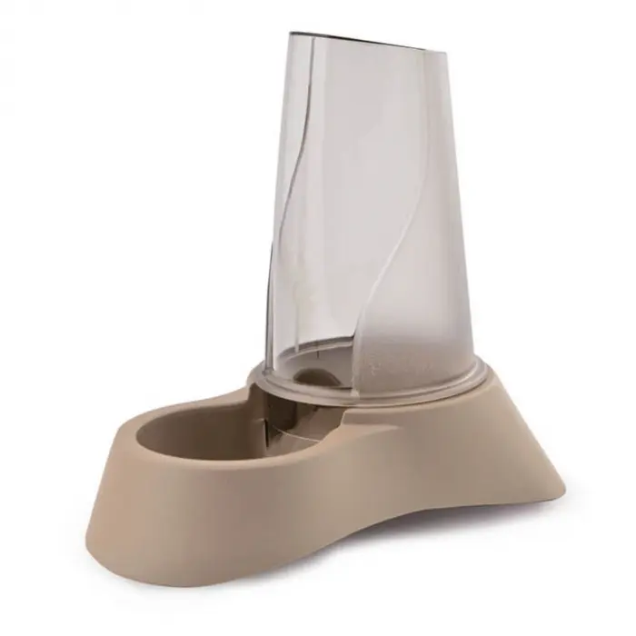 Dozator apa hrana pentru animale MPB Nuvola Acqua-Cibo, capacitate 0.65l, bej