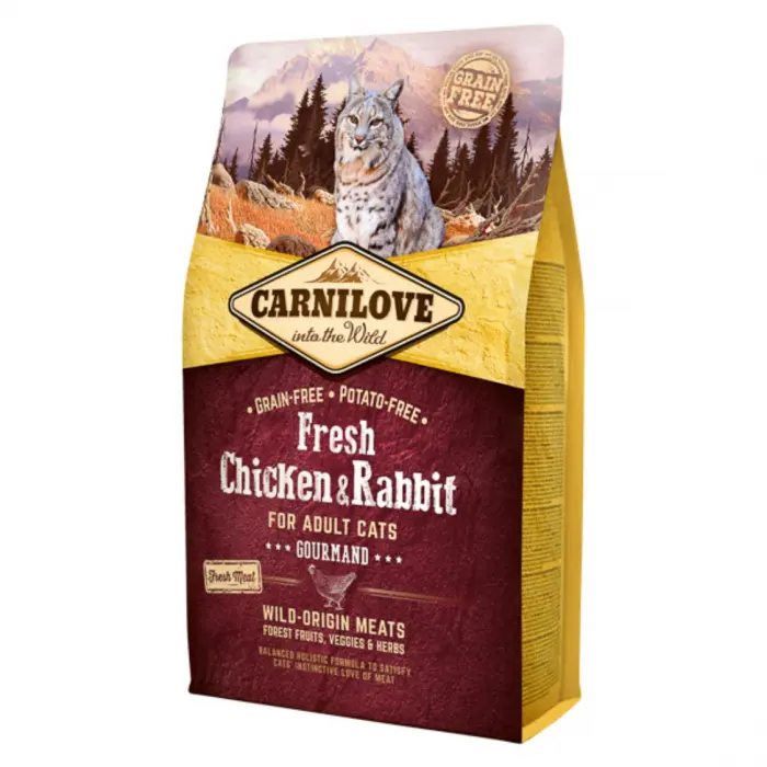 Carnilove Fresh Chicken  Rabbit for Adult Cats 2 kg