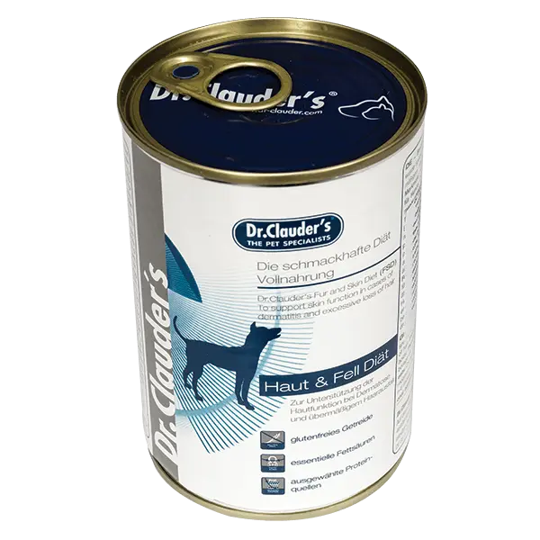 DR. Clauder,  s ,   Dieta dermatologica pt caini pentru o piele sanatoasa E i o blana lucioasa - 400 g