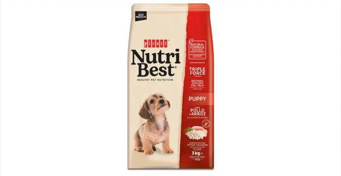 Hrana uscata pentru caini junior Nutribest Puppy, Pui si Orez, 3 kg