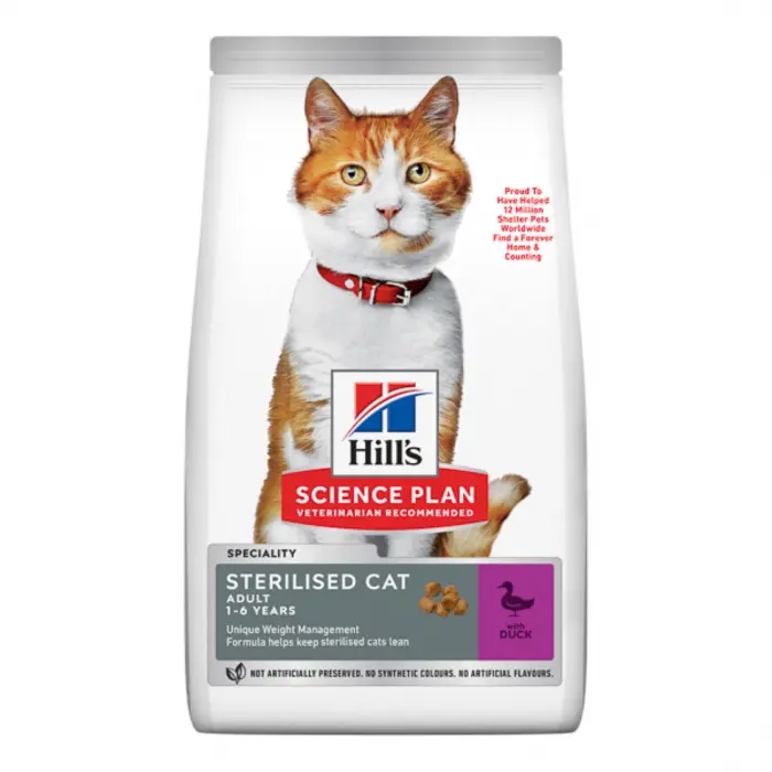 Hill s SP Feline Adult Sterilised Duck 300 g
