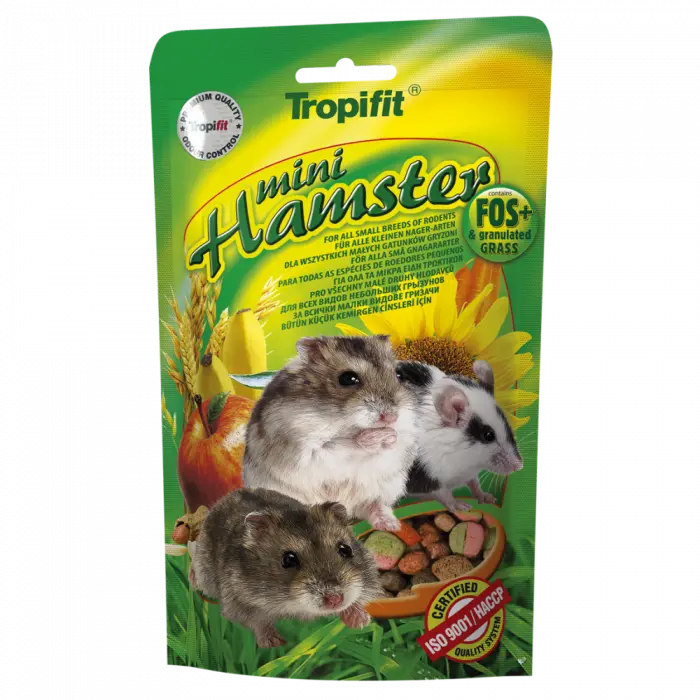Hrana pentru hamsteri mici, Tropifit Premium Mini Hamster, 150 g