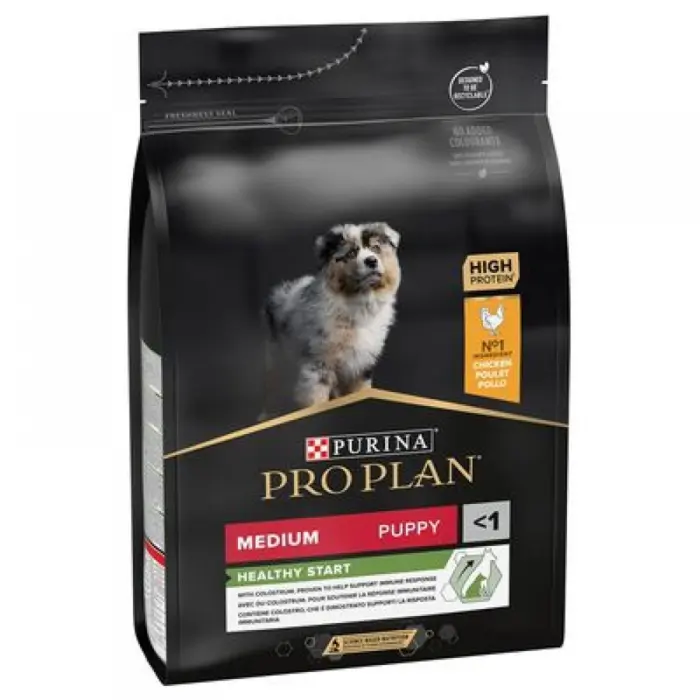 Hrana uscata pentru caini, Purina Pro Plan, Medium Puppy cu Pui, 3kg