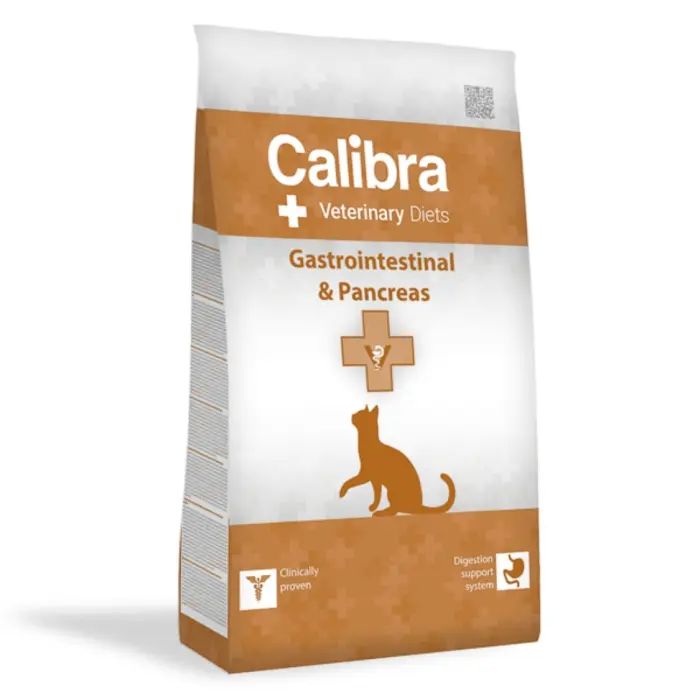 Hrana uscata dietetica pentru pisici Calibra VD Cat Gastrointestinal  Pancreas 2 kg