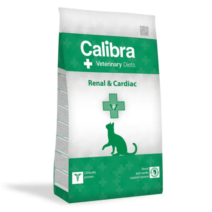 Hrana uscata dietetica pentru pisici Calibra VD Cat Renal  Cardiac 2 kg