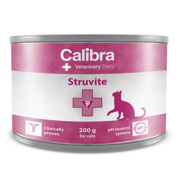 Hrana umeda dietetica pentru pisici Calibra VD Cat Struvite Can 200 g