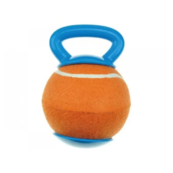 Jucarie pentru caini, BAGGY Ball M-PETS, albastru  orange, 8,4x12,7x12,7 cm