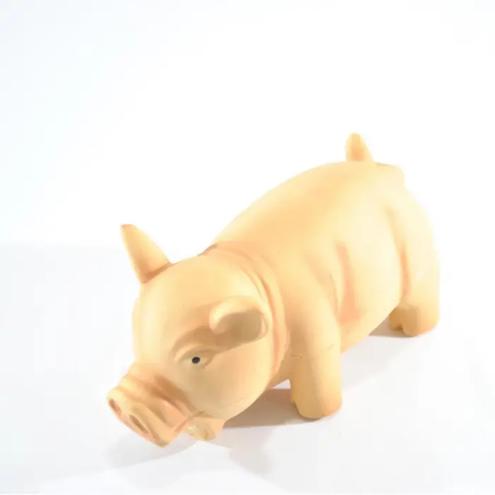Jucarie pentru caini, Latex porc WonPet, 11x9x7cm